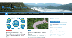 Desktop Screenshot of burung-nusantara.org